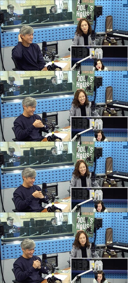 [사진] '최화정의 파워타임'에 출연한 배우 박호산(왼쪽)과 우미화(오른쪽)