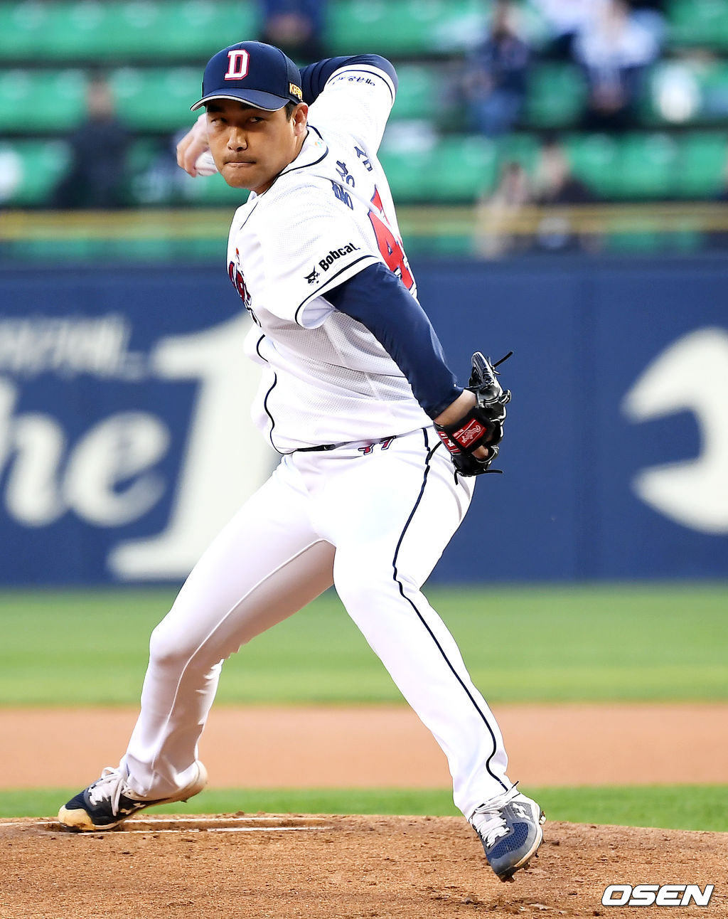 1회초 두산 선발투수 홍상삼이 역투하고 있다. /pjmpp@osen.co.kr