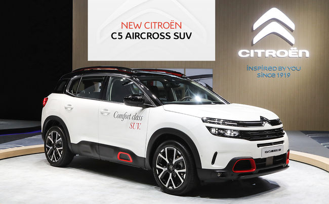 시트로엥 뉴C5 에어크로스 SUV.