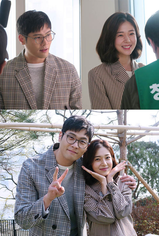 [사진] KBS 2TV '국민 여러분!'에 특별 출연한 배우 최다니엘과 백진희