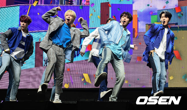 베리베리가 멋진 무대를 펼치고 있다. / soul1014@osen.co.kr