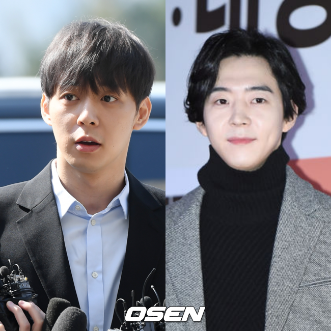 박유천과 동생 박유환