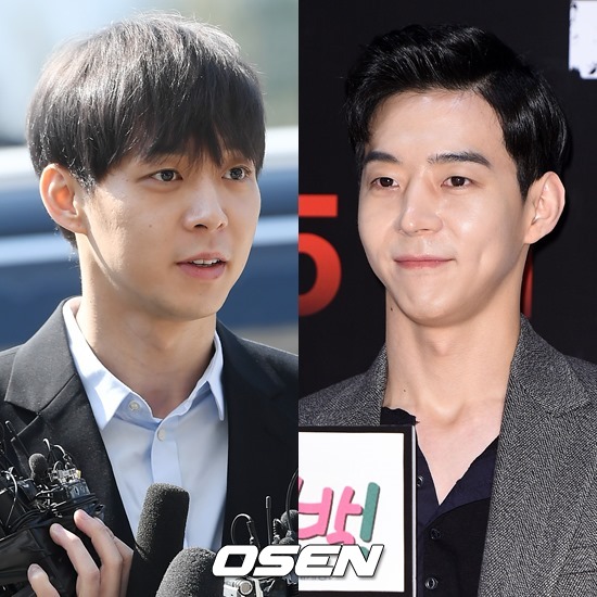 가수 겸 배우 박유천(왼쪽), 배우 박유환(오른쪽)