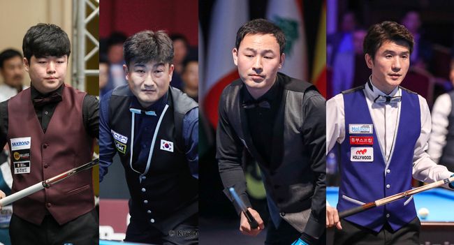 [사진] 왼쪽부터 조명우, 이충복, 최완영, 강인원 /코줌 제공