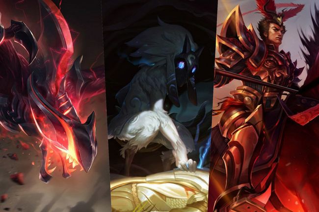 왼쪽부터 렉사이, 킨드레드, 자르반 4세. /라이엇 게임즈 제공.