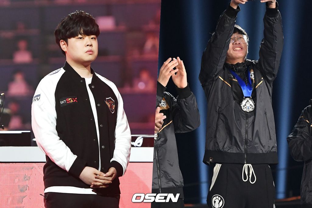 '클리드' 김태민(왼쪽)과 '닝' 가오 젠닝.