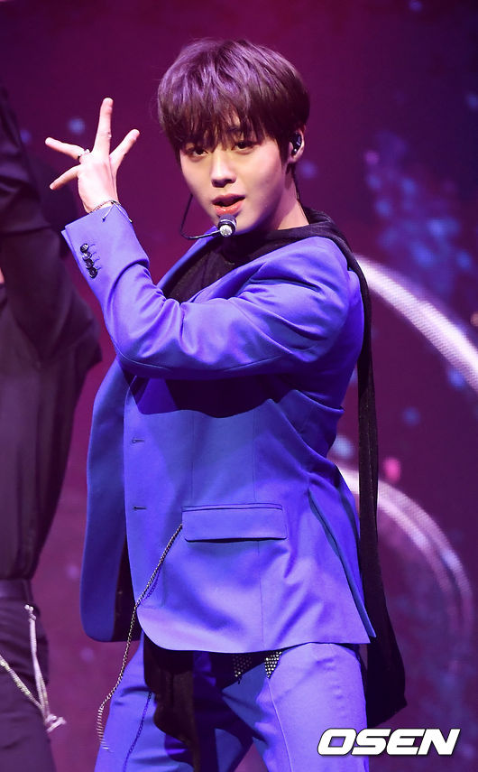 박지훈이 무대를 선보이고 있다.  / youngrae@osen.co.kr