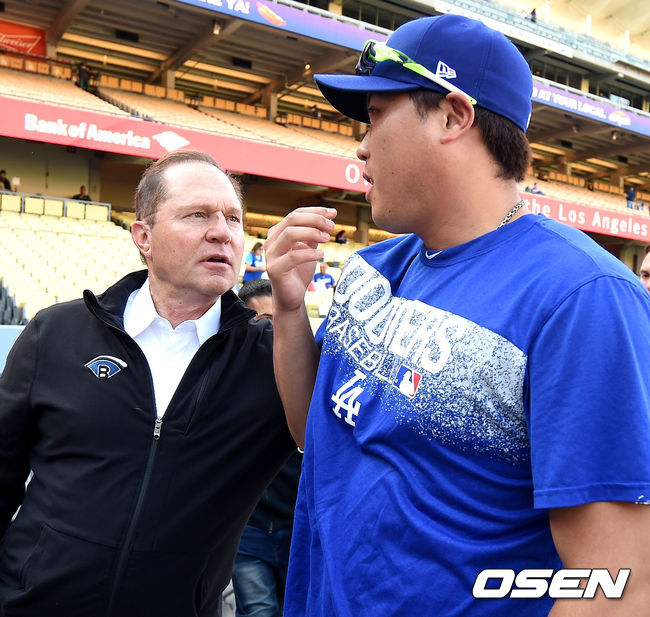 스캇 보라스와 류현진. /dreamer@osen.co.kr