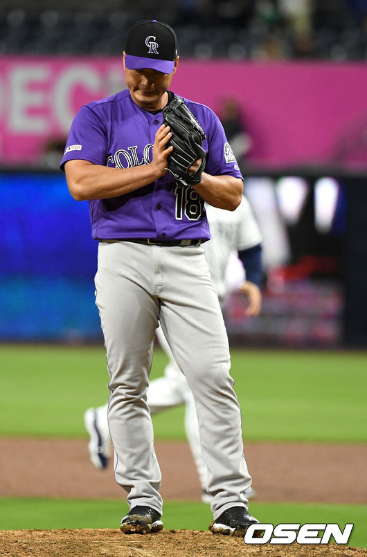 콜로라도 로키스 오승환. /dreamer@osen.co.kr