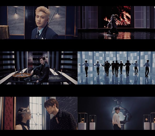 뉴이스트 신곡 'BET BET' 뮤직비디오 캡처