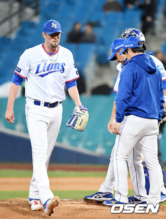 삼성 투수 맥과이어. /rumi@osen.co.kr