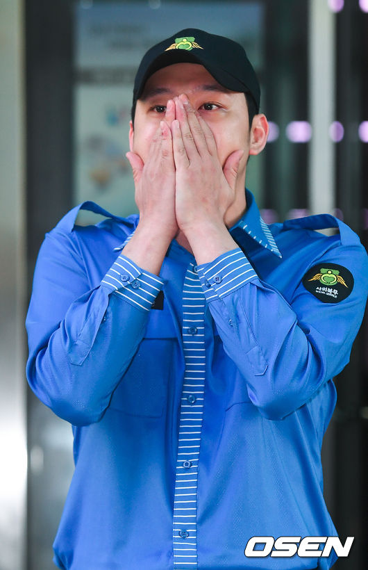 박유천이 눈물을 보이고 있다./  soul1014@osen.co.kr