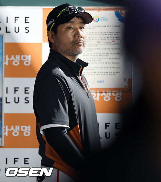 한용덕 한화 감독. / eastsea@osen.co.kr