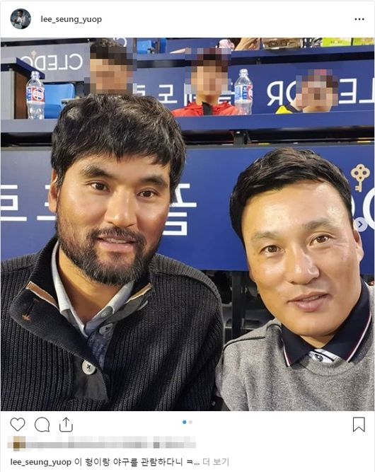 [사진] 이승엽 인스타그램 캡처.