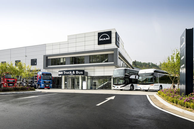 만트럭버스코리아 세종 서비스센터.