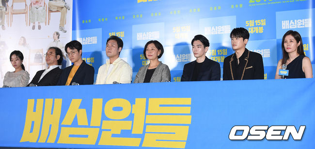 2일 오후 서울 용산구 CGV용산 아이파크몰에서 영화 '배심원들’ 언론배급시사회가 진행됐다. 배우들이 포토타임을 갖고 있다./ youngrae@osen.co.kr