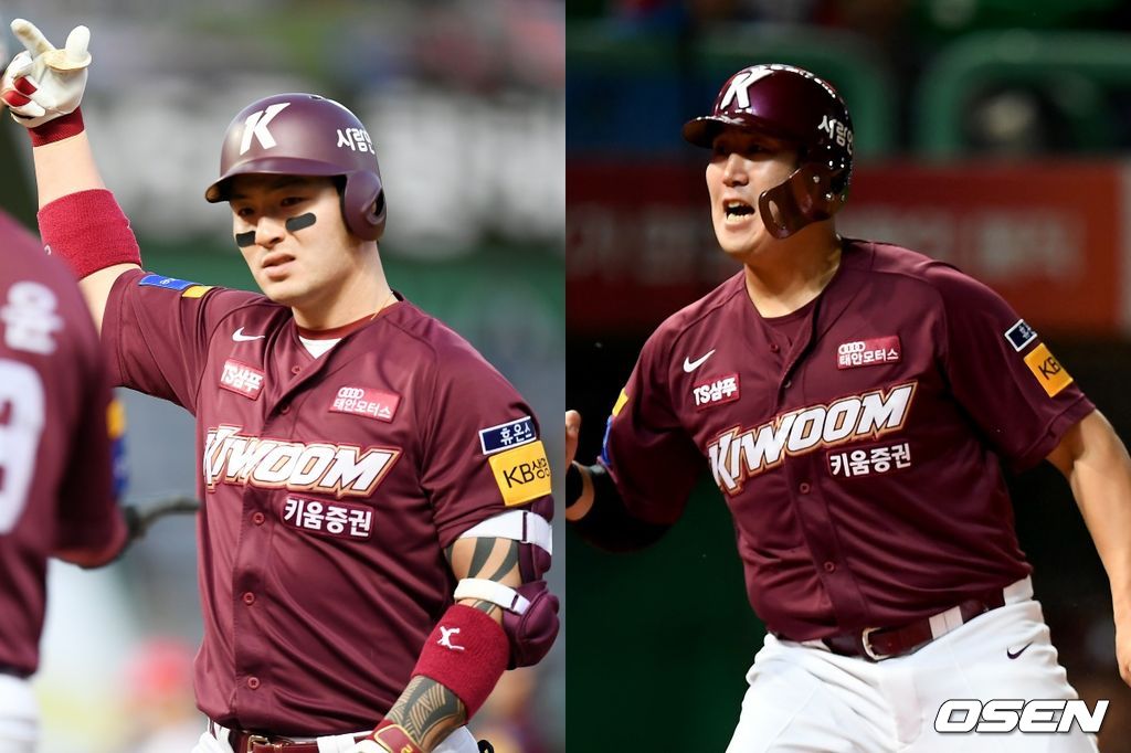 [사진] (좌)박병호 (우)장영석