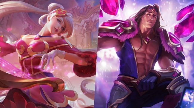 소나(왼쪽)과 타릭. /라이엇 게임즈 제공.