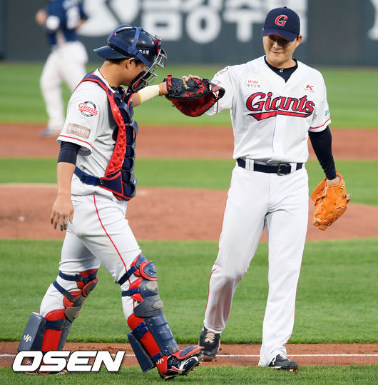 롯데 안중열과 박시영/eastsea@osen.co.kr