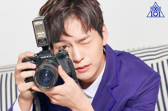 [사진=김유정 SNS] 박선호 '프로듀스 X 101' 프로필 컷