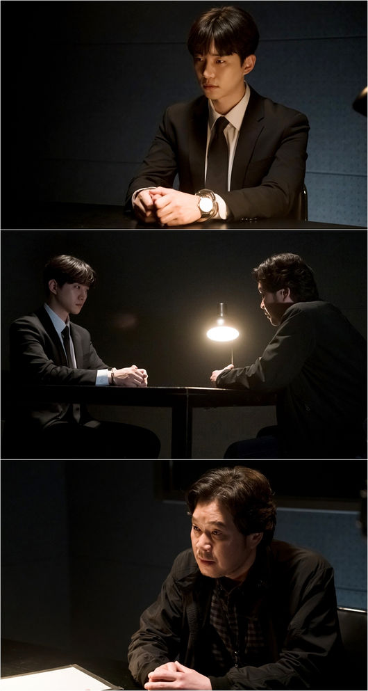[사진=tvN 제공] '자백' 이준호와 유재명