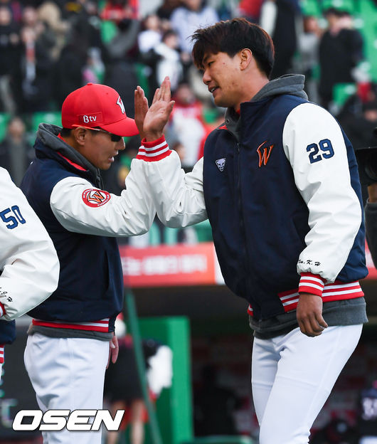 SK 염경엽 감독과 김광현./soul1014@osen.co.kr