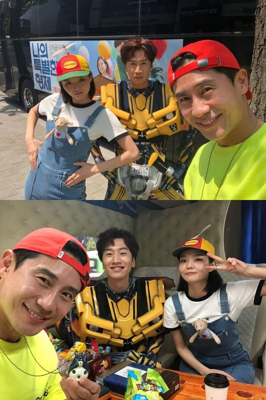 어린이날 무대인사에 나선 '나의 특별한 형제' 신하균, 이광수, 이솜