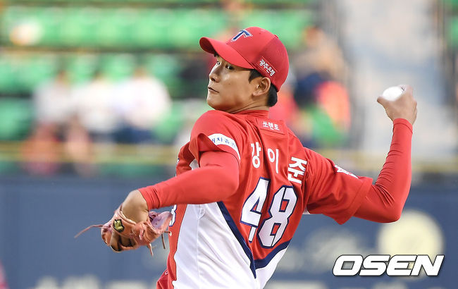 1회말 KIA 강이준이 역투하고 있다. / youngrae@osen.co.kr
