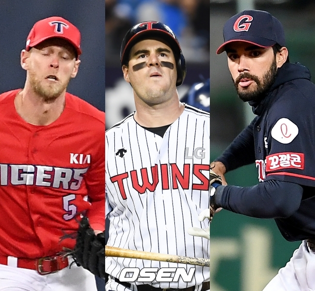 [사진] 해즐베이커-조셉-아수아헤 / OSEN DB