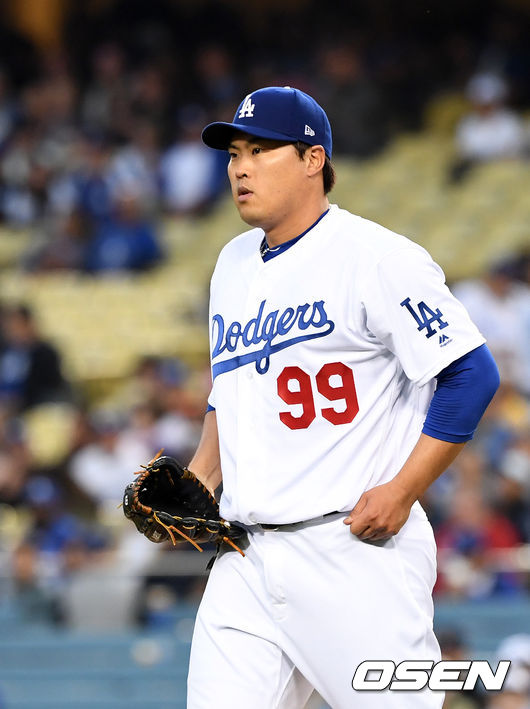 LA 다저스 류현진. /dreamer@osen.co.kr