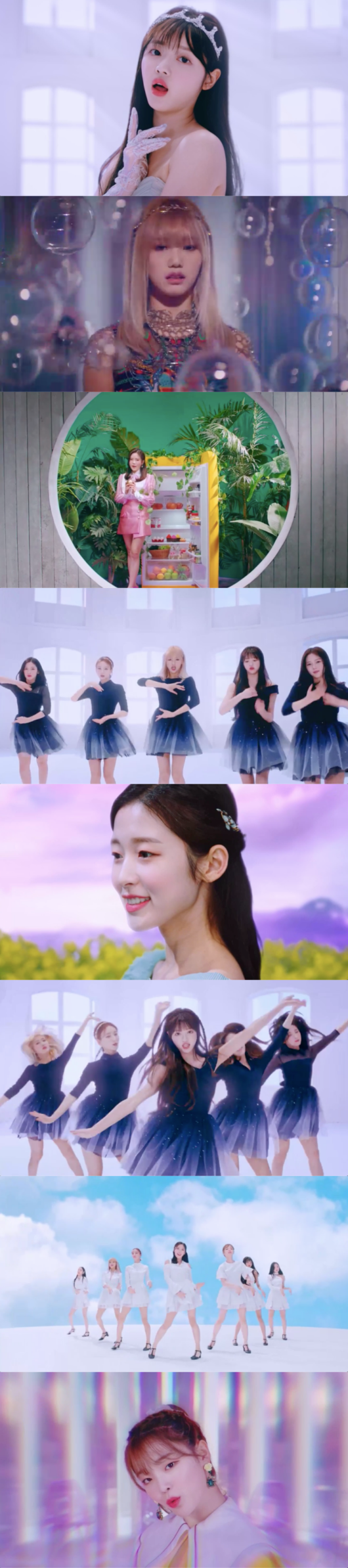 오마이걸 '다섯 번째 계절' 뮤직비디오 캡처