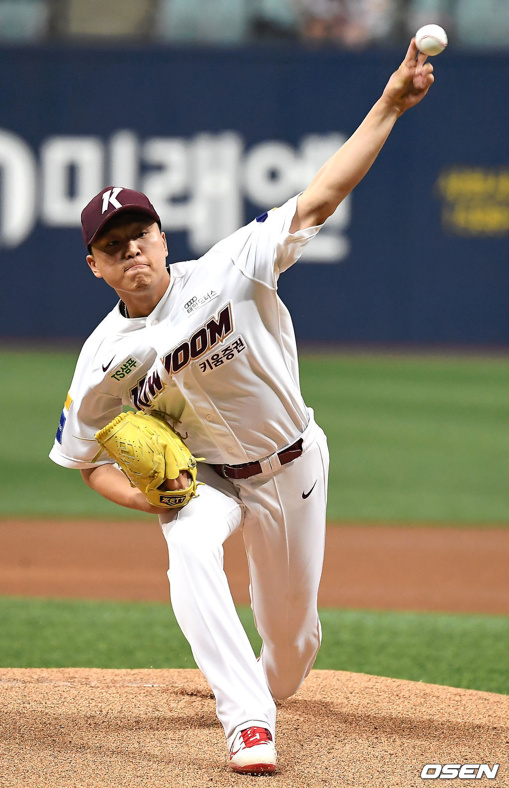 1회초 키움 이승호가 역투하고 있다. / youngrae@osen.co.kr