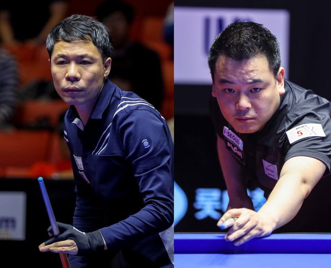 [사진] 허정한(왼쪽)과 조재호 /코줌코리아 제공