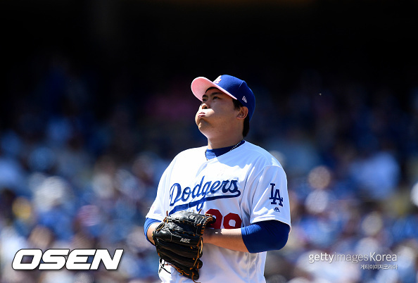 류현진(2019/5/13)ⓒGettyimages(무단전재 및 재배포 금지)