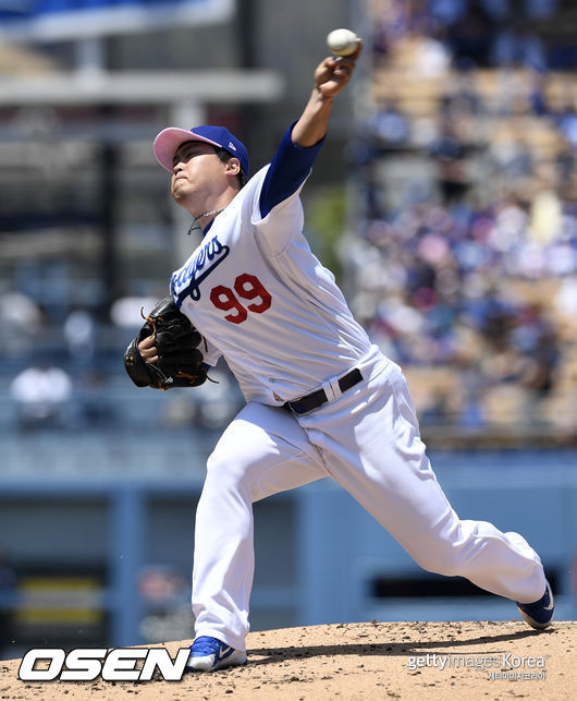 류현진(21019/5/13) ⓒGettyimages(무단전재 및 재배포 금지)