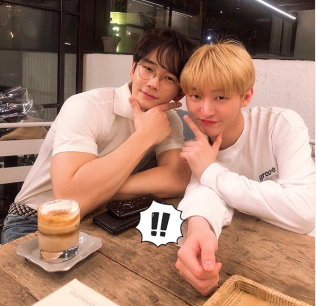 온주완 윤지성 / 온주완 인스타그램