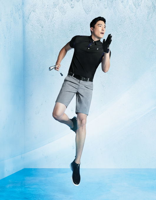 와이드앵글 ‘남성용 ‘W.아이스 하프 팬츠’. 