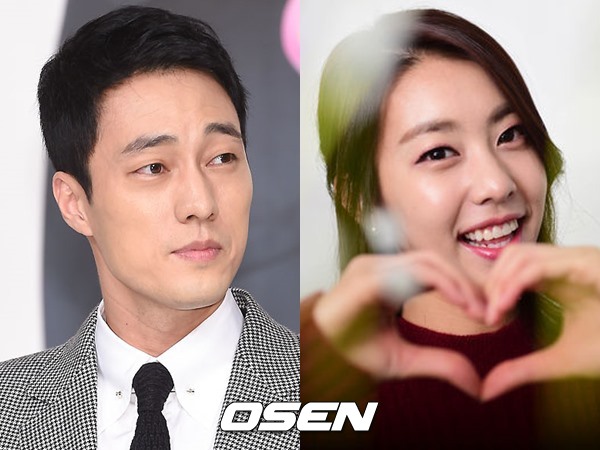 배우 소지섭(왼쪽), 아나운서 조은정(오른쪽) / OSEN DB