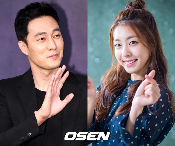 우 소지섭(왼쪽), 아나운서 조은정(오른쪽) / OSEN DB