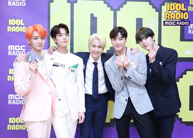 더보이즈 큐, 영훈, 비투비 일훈, 아스트로 문빈, 윤산하 /MBC 표준FM '아이돌라디오' 제공