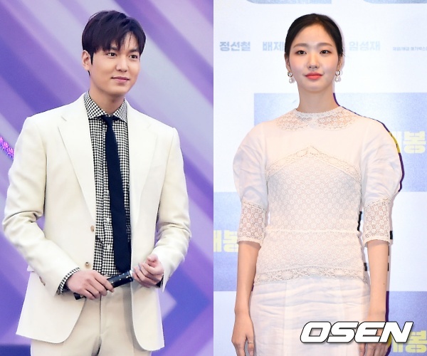 이민호(왼쪽), 김고은(오른쪽)