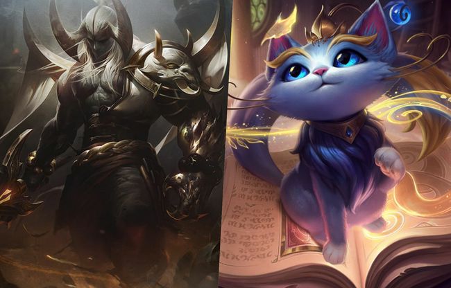 아트록스(왼쪽)와 유미. /라이엇 게임즈 제공.