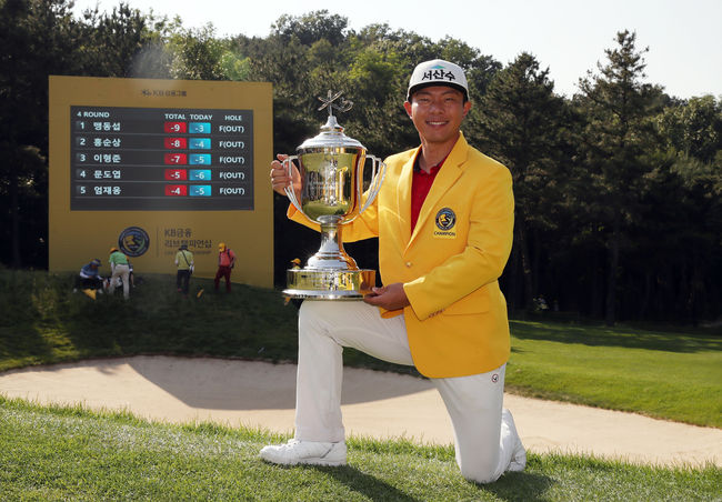 ‘KB금융 리브챔피언십’ 지난 해 우승자 맹동섭.