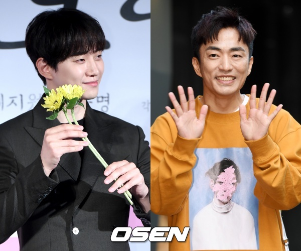 남궁민이 칭찬한 후배 연기자들 2PM 이준호(왼쪽)와 배우 정문성(오른쪽)