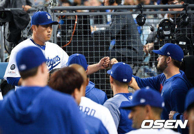 류현진(왼쪽)과 클레이튼 커쇼. /dreamer@osen.co.kr