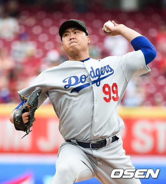 2회말 다저스 선발투수 류현진이 역투하고 있다./   soul1014@osen.co.kr