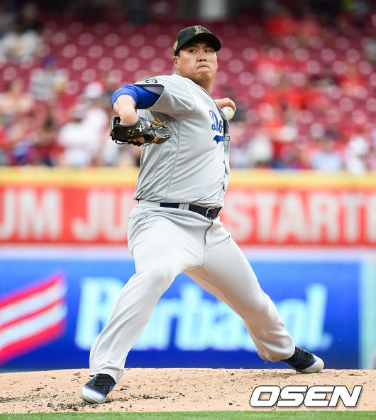 2회말 다저스 선발투수 류현진이 역투하고 있다./   soul1014@osen.co.kr