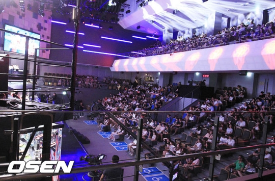 상암 e스포츠 전용경기장 전경.