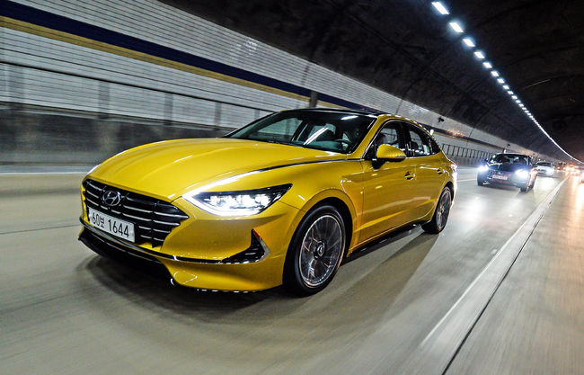 현대자동차 8세대 신형 쏘나타.