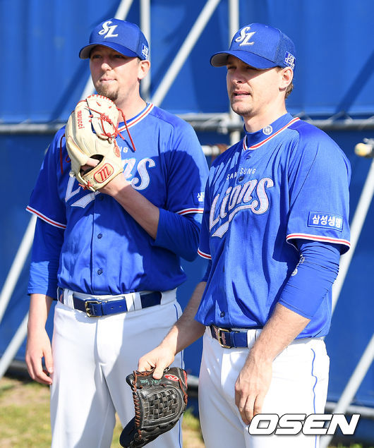 덱 맥과이어와 저스틴 헤일리. /pjmpp@osen.co.kr